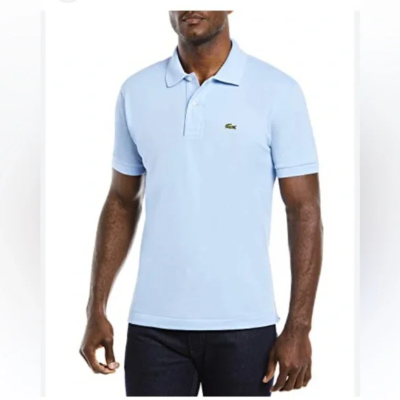Lacoste Shirts Mens Sky Blue Classic Lacoste Polo Shirt Poshmark